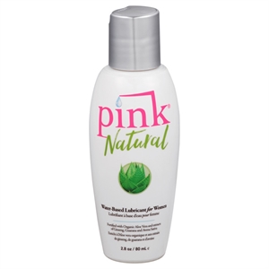PINK NATURAL WATER BASED LUBRIFIANT 2.8OZ