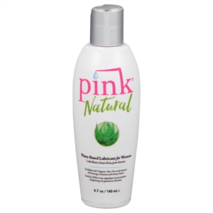 PINK NATURAL WATER BASED LUBRIFIANT 4.7OZ