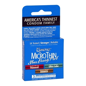 KIMONO MICROTHIN SHEER VARIETY BOX BOITE 3 UNITES