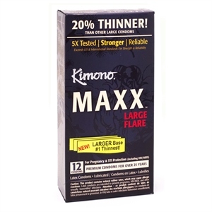 KIMONO MAXX LARGE FLARE BOITE 12 UNITES