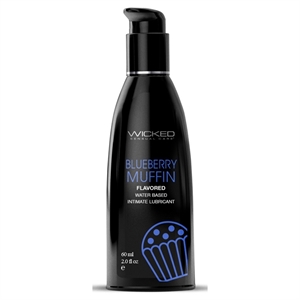 Waterbased Blueberry Muffin Flavored Lubricant 2oz