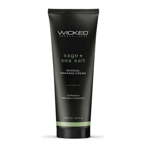 Wicked Sage+Sea Salt Massage Cream 120 ml