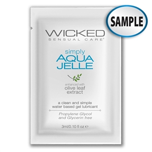 Wicked - Packet Simply Aqua Jelle - 3 ml