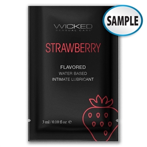 Wicked - Packet Aqua Strawberry - 3 ml