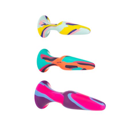 Excellent Power Fervent Gala 3 en 1 Silicone Butt Plug Training Kit