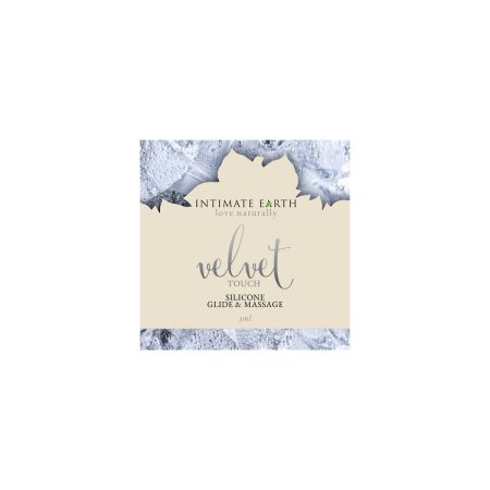 Intimate Earth Velvet Touch - Glide en silicone et massage - 3ml/.1oz